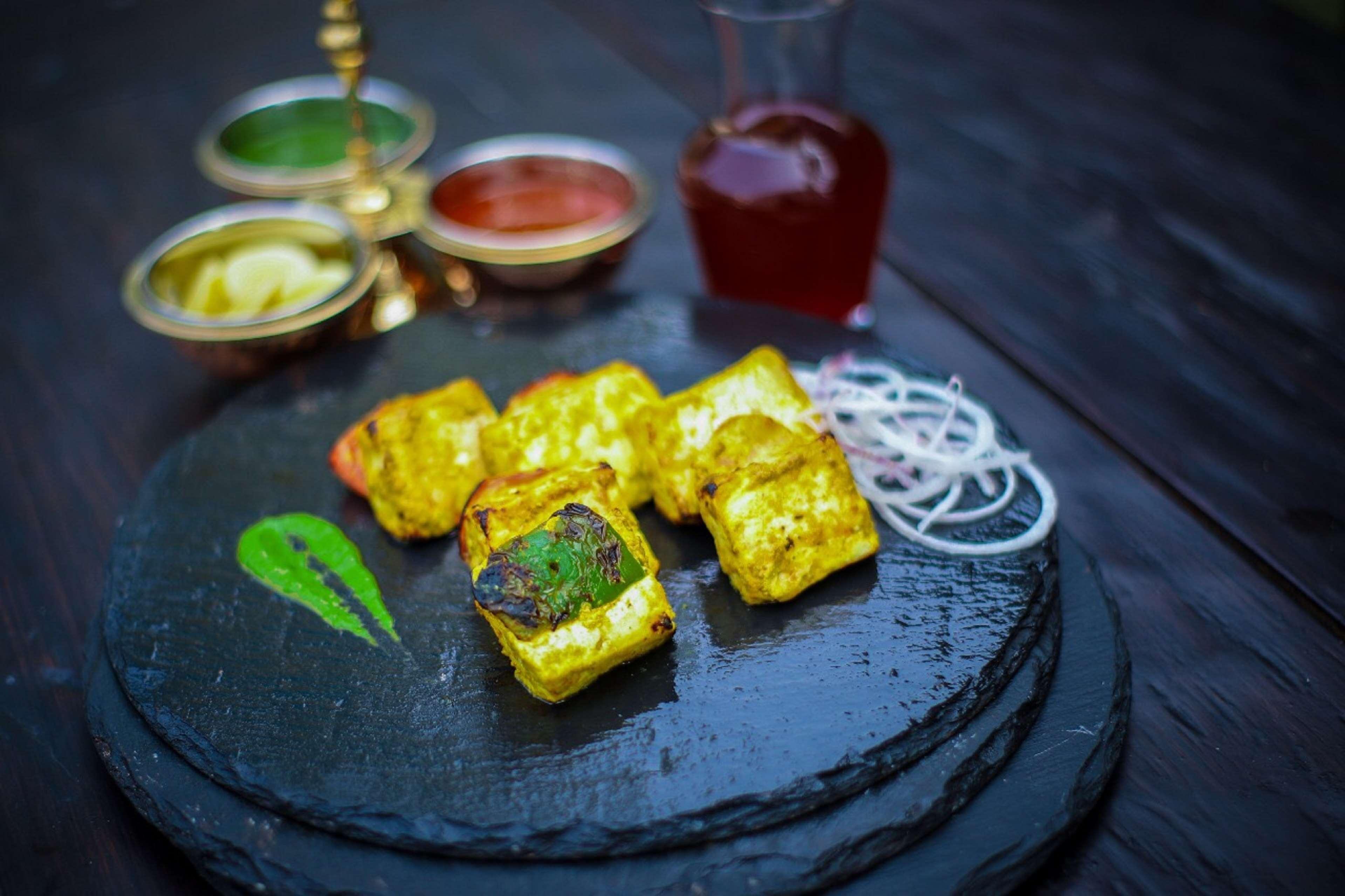 Hilton Mumbai International Airport Hotel Exteriér fotografie Paneer tikka